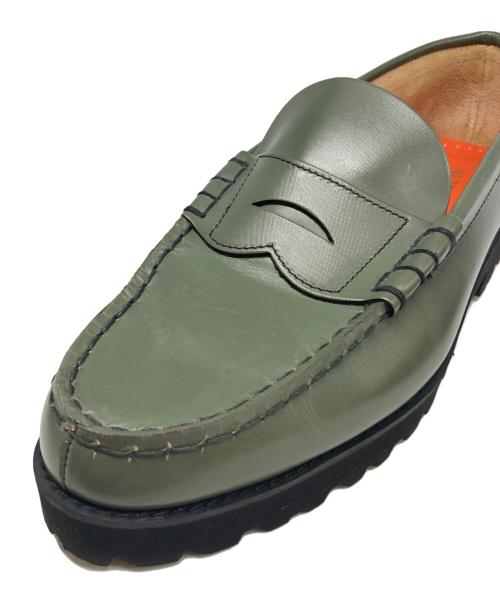 AVIREX（アヴィレックス）AVIREX (アヴィレックス) kenford (ケンフォード) TANKSOLE LOAFERS ”ICON of FLIGHT” グリーン サイズ:25.5ｃｍの古着・服飾アイテム