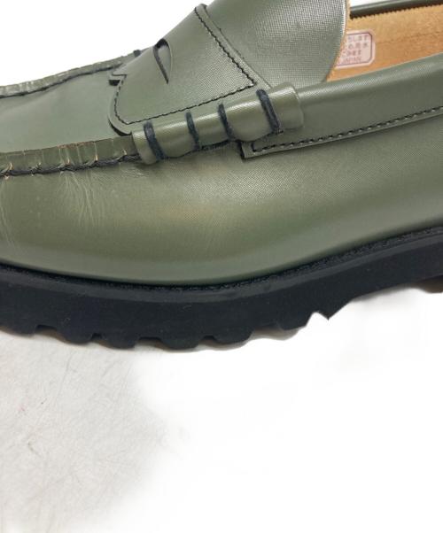 AVIREX（アヴィレックス）AVIREX (アヴィレックス) kenford (ケンフォード) TANKSOLE LOAFERS ”ICON of FLIGHT” グリーン サイズ:25.5ｃｍの古着・服飾アイテム