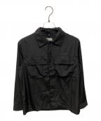 GRAMICCIグラミチ）の古着「LIGHT RIPSTOP UTILITY SHIRT」｜ブラック