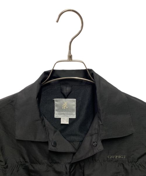 GRAMICCI（グラミチ）GRAMICCI (グラミチ) LIGHT RIPSTOP UTILITY SHIRT ブラック サイズ:Ｓの古着・服飾アイテム