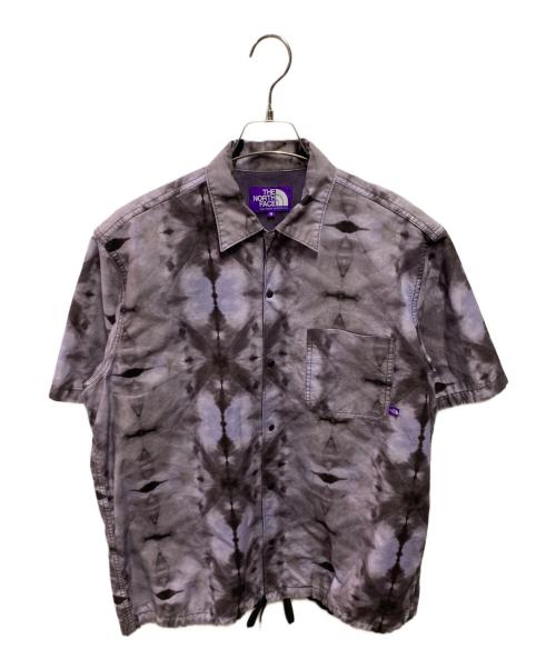 THE NORTHFACE PURPLELABEL（ザ・ノースフェイス パープルレーベル）THE NORTHFACE PURPLELABEL (ザ・ノースフェイス パープルレーベル) Tie Dye Print H/S Shirt パープル サイズ:Ｍの古着・服飾アイテム