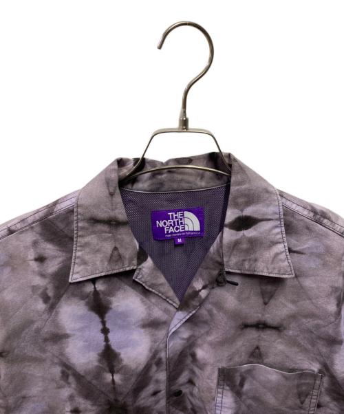 THE NORTHFACE PURPLELABEL（ザ・ノースフェイス パープルレーベル）THE NORTHFACE PURPLELABEL (ザ・ノースフェイス パープルレーベル) Tie Dye Print H/S Shirt パープル サイズ:Ｍの古着・服飾アイテム