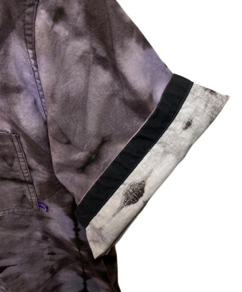 THE NORTHFACE PURPLELABEL（ザ・ノースフェイス パープルレーベル）THE NORTHFACE PURPLELABEL (ザ・ノースフェイス パープルレーベル) Tie Dye Print H/S Shirt パープル サイズ:Ｍの古着・服飾アイテム