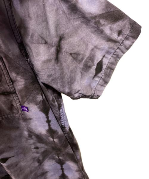 THE NORTHFACE PURPLELABEL（ザ・ノースフェイス パープルレーベル）THE NORTHFACE PURPLELABEL (ザ・ノースフェイス パープルレーベル) Tie Dye Print H/S Shirt パープル サイズ:Ｍの古着・服飾アイテム