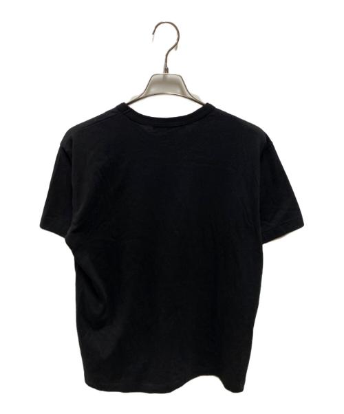 BLACK COMME des GARCONS（ブラックコムデギャルソン）BLACK COMME des GARCONS (ブラックコムデギャルソン) 25SS Message T-shirt ＂Pure mind full heart＂ ブラック サイズ:ＸＬの古着・服飾アイテム