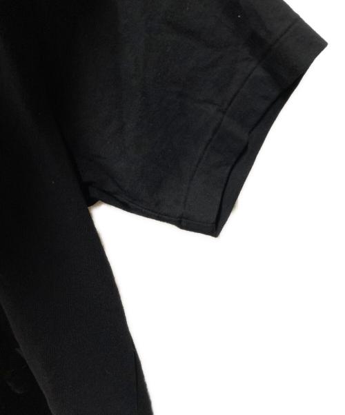 BLACK COMME des GARCONS（ブラックコムデギャルソン）BLACK COMME des GARCONS (ブラックコムデギャルソン) 25SS Message T-shirt ＂Pure mind full heart＂ ブラック サイズ:ＸＬの古着・服飾アイテム