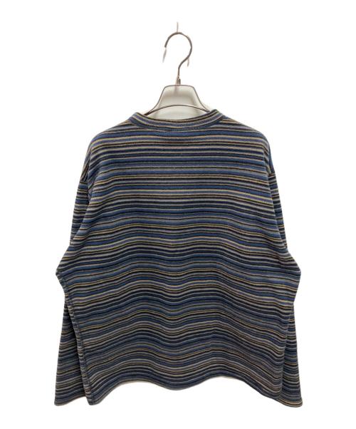 Patagonia（パタゴニア）Patagonia (パタゴニア) 90sヘンリーネックフリースプルオーバー ブルー サイズ:Lの古着・服飾アイテム
