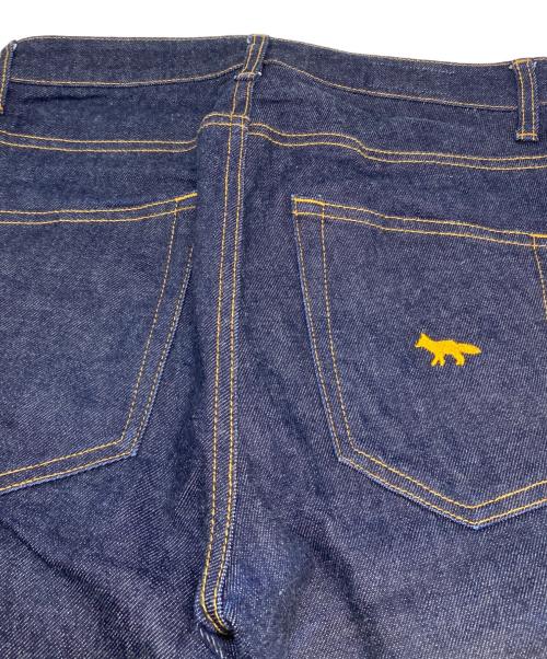 maison kitsune（メゾンキツネ）maison kitsune (メゾンキツネ) デニムパンツ インディゴ サイズ:27の古着・服飾アイテム