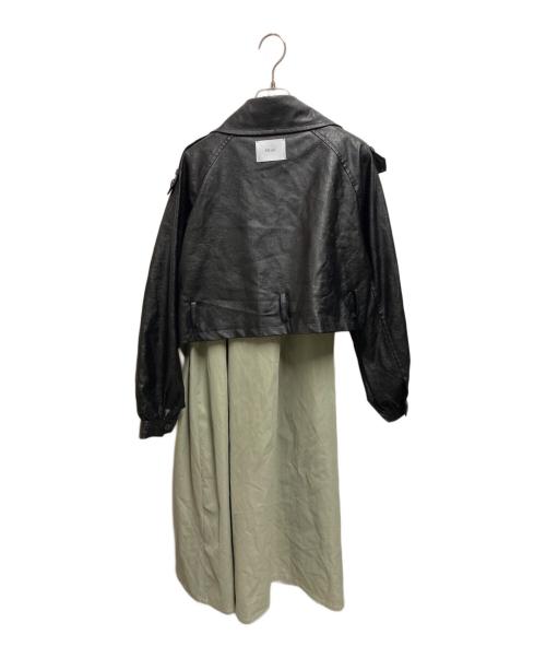 KOH.style（コースタイル）KOH.style (コースタイル) 4WAY TRENCH COAT グリーン サイズ:Freeの古着・服飾アイテム