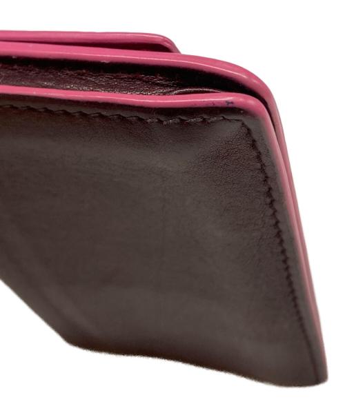 BOTTEGA VENETA（ボッテガベネタ）BOTTEGA VENETA (ボッテガベネタ) カードケース ボルドーの古着・服飾アイテム