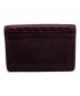 BOTTEGA VENETA (ボッテガベネタ) カードケース ボルドー：8000円