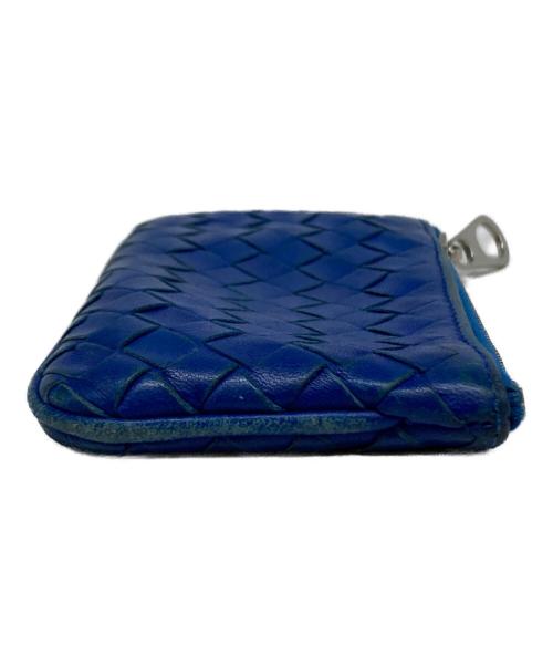 BOTTEGA VENETA（ボッテガベネタ）BOTTEGA VENETA (ボッテガベネタ) キーケース ブルーの古着・服飾アイテム