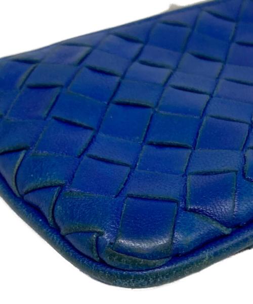 BOTTEGA VENETA（ボッテガベネタ）BOTTEGA VENETA (ボッテガベネタ) キーケース ブルーの古着・服飾アイテム