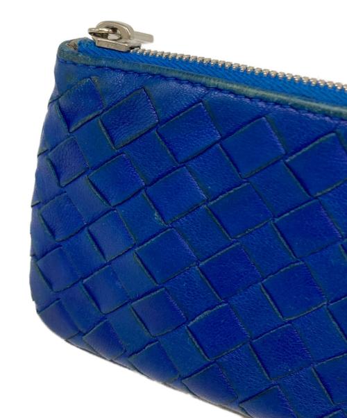 BOTTEGA VENETA（ボッテガベネタ）BOTTEGA VENETA (ボッテガベネタ) キーケース ブルーの古着・服飾アイテム