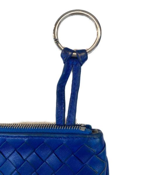 BOTTEGA VENETA（ボッテガベネタ）BOTTEGA VENETA (ボッテガベネタ) キーケース ブルーの古着・服飾アイテム