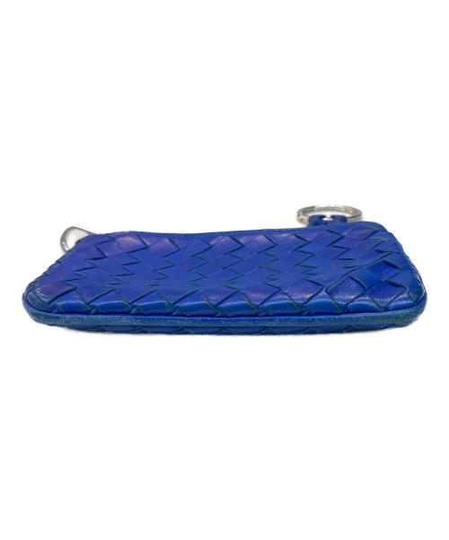 BOTTEGA VENETA（ボッテガベネタ）BOTTEGA VENETA (ボッテガベネタ) キーケース ブルーの古着・服飾アイテム