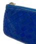 中古・古着 BOTTEGA VENETA (ボッテガベネタ) キーケース ブルー：6000円