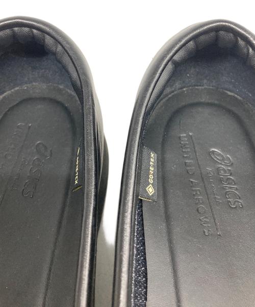 asics（アシックス）asics (アシックス) UNITED ARROWS (ユナイテッドアローズ) ローファー ブラック サイズ:28ｃｍの古着・服飾アイテム