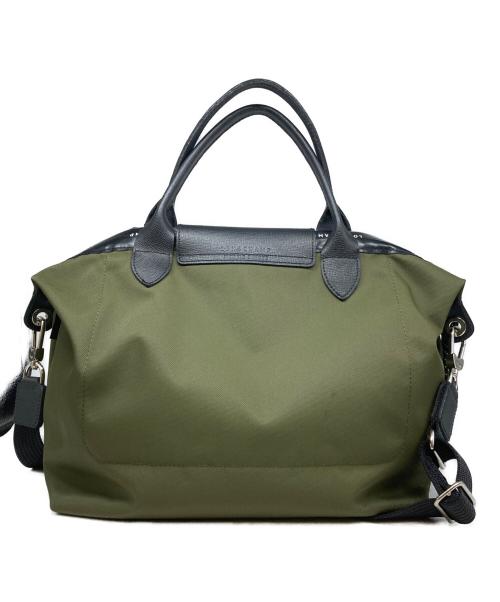 LONGCHAMP（ロンシャン）LONGCHAMP (ロンシャン) ル プリアージュ エナジー L トップハンドルバッグ グリーンの古着・服飾アイテム
