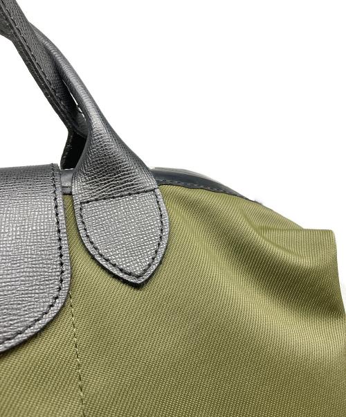 LONGCHAMP（ロンシャン）LONGCHAMP (ロンシャン) ル プリアージュ エナジー L トップハンドルバッグ グリーンの古着・服飾アイテム