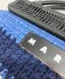 中古・古着 MARNI (マルニ) クロシェバッグ ホワイト×ブルー：9000円