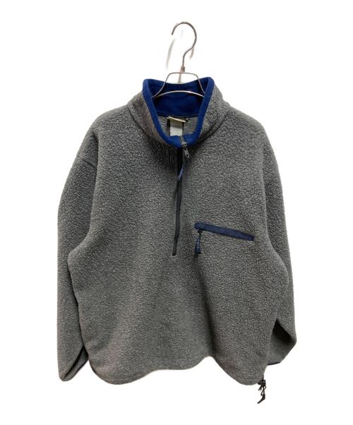 L.L.Bean（エルエルビーン）L.L.Bean (エルエルビーン) 80s~90sハーフジップフリースジャケット グレー サイズ:サイズ詳細参照の古着・服飾アイテム