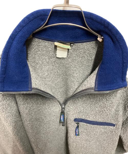 L.L.Bean（エルエルビーン）L.L.Bean (エルエルビーン) 80s~90sハーフジップフリースジャケット グレー サイズ:サイズ詳細参照の古着・服飾アイテム