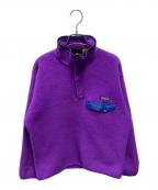 Patagoniaパタゴニア）の古着「90sフリーススナップTプルオーバー」｜パープル