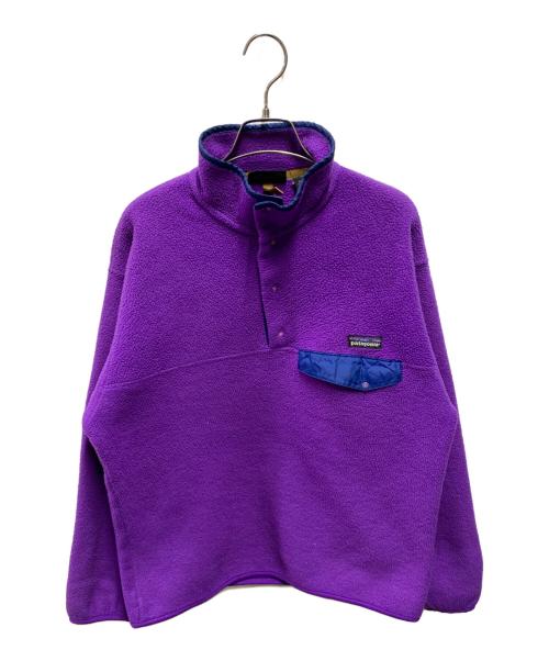 Patagonia（パタゴニア）Patagonia (パタゴニア) 90sフリーススナップTプルオーバー パープル サイズ:Sの古着・服飾アイテム