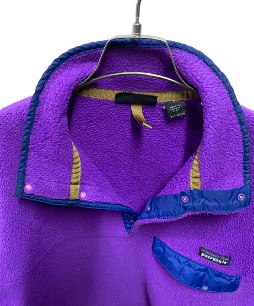Patagonia（パタゴニア）Patagonia (パタゴニア) 90sフリーススナップTプルオーバー パープル サイズ:Sの古着・服飾アイテム