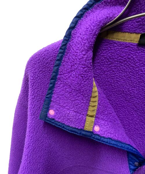 Patagonia（パタゴニア）Patagonia (パタゴニア) 90sフリーススナップTプルオーバー パープル サイズ:Sの古着・服飾アイテム