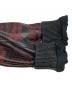 中古・古着 VERSACE (ヴェルサーチェ) ロデオモチーフ刺繍レザージャケット ブラック サイズ:46：135000円