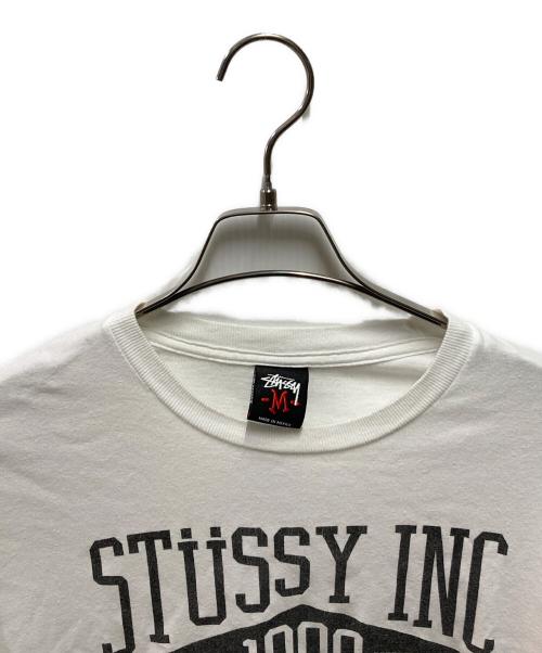 stussy（ステューシー）stussy (ステューシー) Tシャツ ホワイト サイズ:Ｍの古着・服飾アイテム