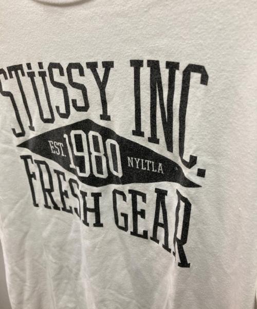 stussy（ステューシー）stussy (ステューシー) Tシャツ ホワイト サイズ:Ｍの古着・服飾アイテム