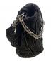 DIESEL (ディーゼル) CHARM-Dデニムショルダーバッグ ブラック：38000円