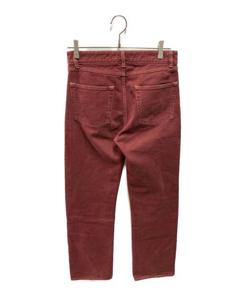 OUR LEGACY（アワーレガシー）OUR LEGACY (アワーレガシー) LINEARCUTデニムパンツ レッド サイズ:27の古着・服飾アイテム