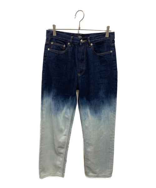 A.P.C.（アーペーセー）A.P.C. (アーペーセー) グラデーションデニムパンツ インディゴ サイズ:W29の古着・服飾アイテム