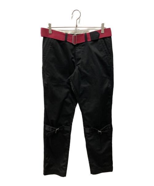 UNDERCOVER（アンダーカバー）UNDERCOVER (アンダーカバー) ボンテージワークパンツ ブラック サイズ:2の古着・服飾アイテム