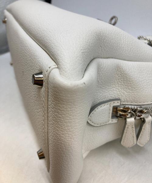 vunque（ブンク）vunque (ブンク) Toque tote ホワイトの古着・服飾アイテム