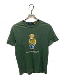 POLO RALPH LAUREN（ポロ・ラルフローレン）の古着「ポロベアプリントTシャツ」｜グリーン