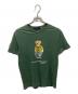POLO RALPH LAUREN（ポロ・ラルフローレン）の古着「ポロベアプリントTシャツ」｜グリーン