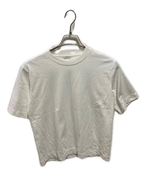 ATON（エイトン）ATON (エイトン) スペシャルコラボTシャツ 24SS スタイリスト金子綾 ホワイト サイズ:1の古着・服飾アイテム