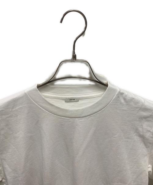 ATON（エイトン）ATON (エイトン) スペシャルコラボTシャツ 24SS スタイリスト金子綾 ホワイト サイズ:1の古着・服飾アイテム