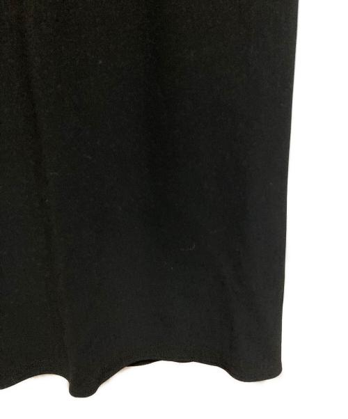 Noble（ノーブル）Noble (ノーブル) 25SS コンフォートジャージーライクタイトスカート ブラック サイズ:34の古着・服飾アイテム