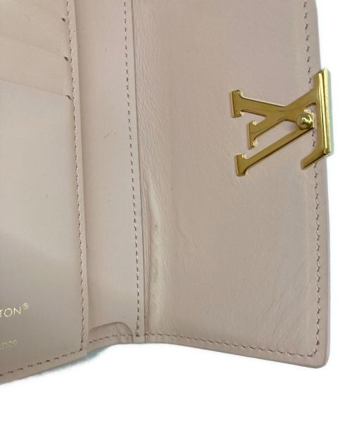 LOUIS VUITTON（ルイ ヴィトン）LOUIS VUITTON (ルイ ヴィトン) ポルトフォイユ・カプシーヌ コンパクト ピンクの古着・服飾アイテム