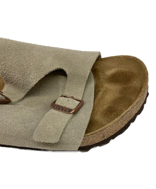 BIRKENSTOCK（ビルケンシュトック）BIRKENSTOCK (ビルケンシュトック) チューリッヒ ベージュ サイズ:25の古着・服飾アイテム