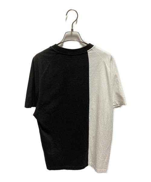 FenG CHen WANG（フェンチェンワン）FenG CHen WANG (フェンチェンワン) 3DロゴTシャツ ブラック サイズ:Ｓの古着・服飾アイテム