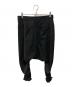 COMME des GARCONS (コムデギャルソン) サルエルパンツ ブラック サイズ:Ｓ：15000円