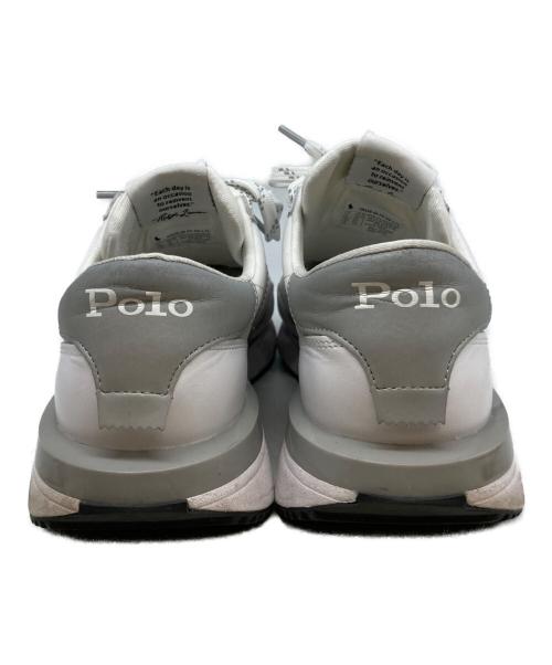 POLO RALPH LAUREN（ポロ・ラルフローレン）POLO RALPH LAUREN (ポロ・ラルフローレン) スニーカー ホワイト サイズ:26ｃｍの古着・服飾アイテム