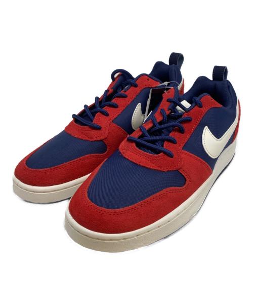 NIKE（ナイキ）NIKE (ナイキ) BOROUGH LOW PRM ネイビー×レッド サイズ:25.5ｃｍの古着・服飾アイテム